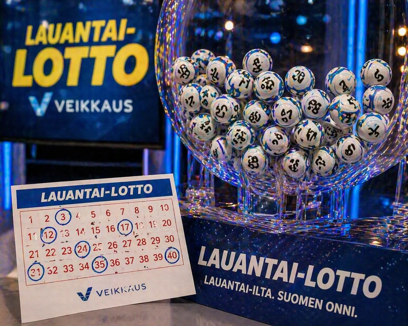 Lauantai-lotto tulokset